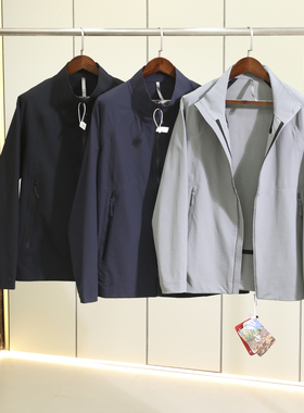 柜3000+！LT系列！高级无缝压胶！3D精裁！新款男士立领运动夹克