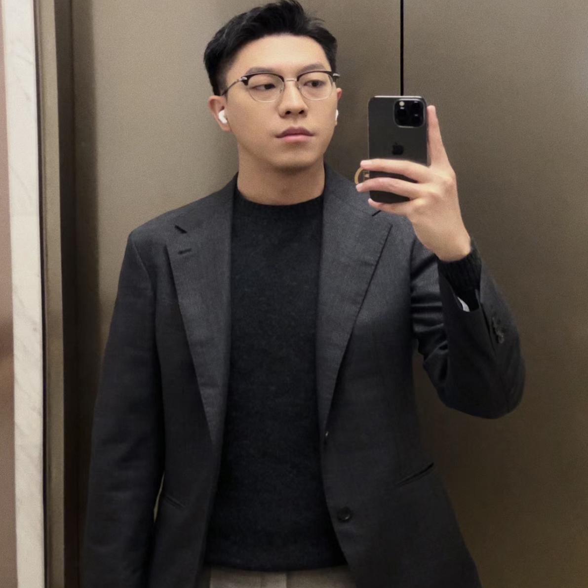 宣判封鼎！原3W8！Super150'S色织绵羊毛！男士高端商务西服西装