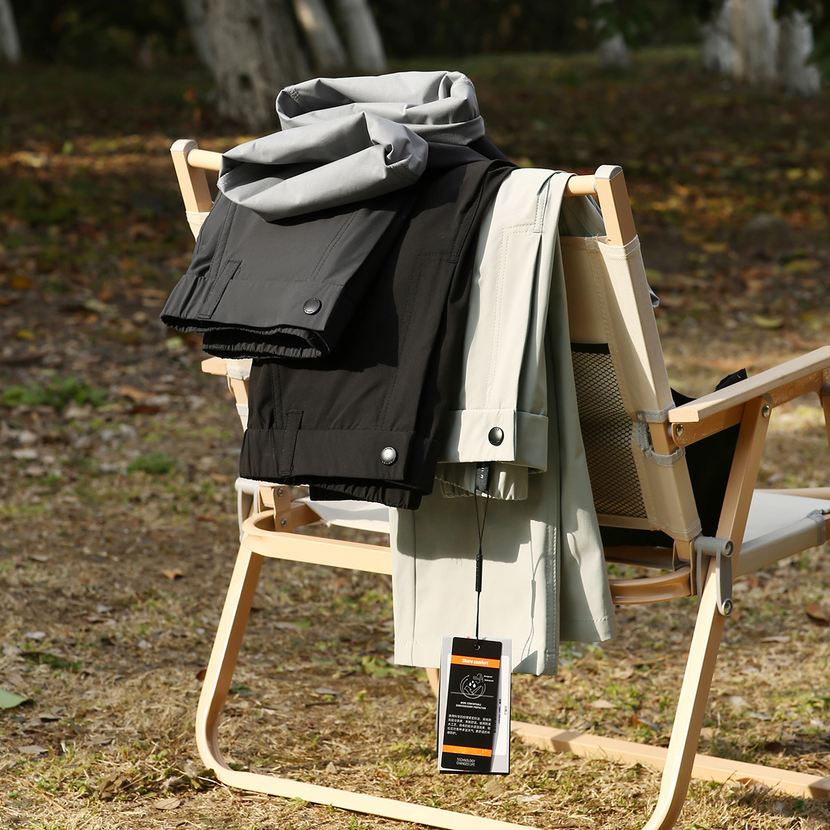 吊卡798！户外防风防泼水！3D立体裁剪！春季新款男士软壳休闲裤