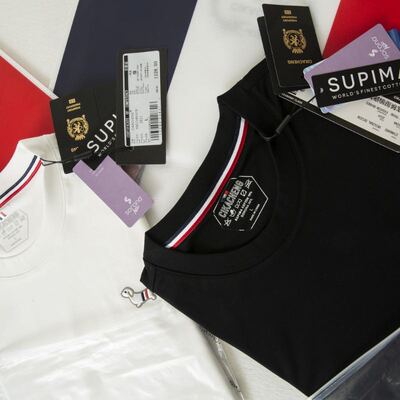 意式轻奢！液氨丝光匹马棉！万针刺绣！夏季男士高端休闲短袖T恤