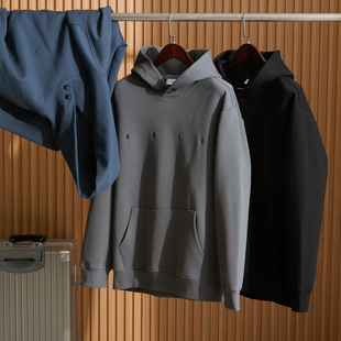 秋季 质感高级 新款 男士 针织连帽卫衣潮 设计师线 时尚 门店1598