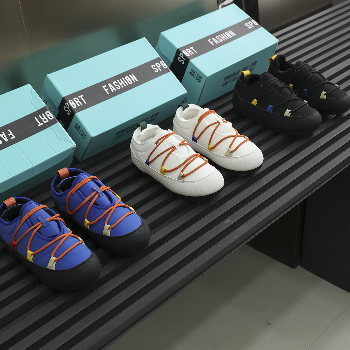 入冬刚需！超值推荐！多巴胺色~时尚棉鞋男冬季面包鞋防滑雪地靴