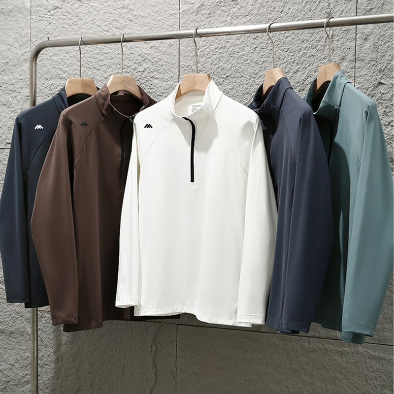 PRT系列 一体绒 速暖速热 3D立剪 男士户外半拉链立领打底抓绒衣