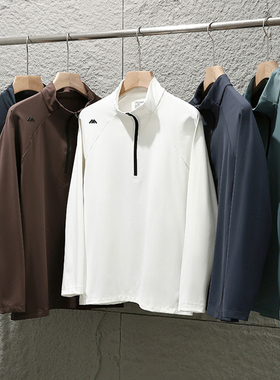 PRT系列 一体绒 速暖速热 3D立剪 男士户外半拉链立领打底抓绒衣