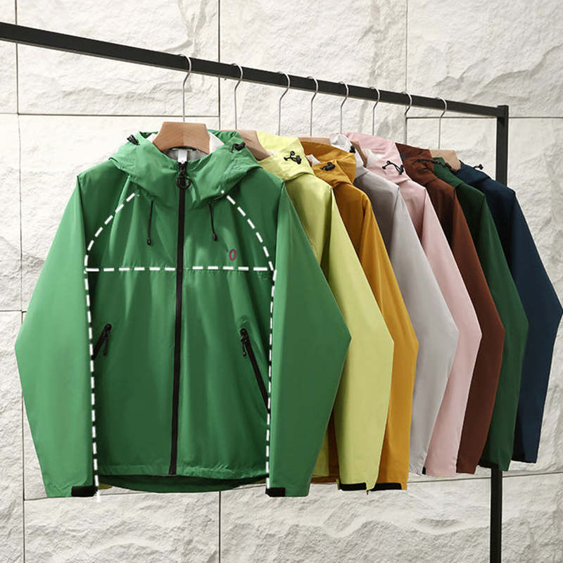 反季清货 山系户外 防风防泼水 3D立裁 男女连帽软壳冲锋衣外套