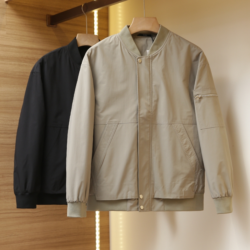 人气王！经典MA1！轻盈又保暖！男士秋冬棒球领工装口袋棉服夹克