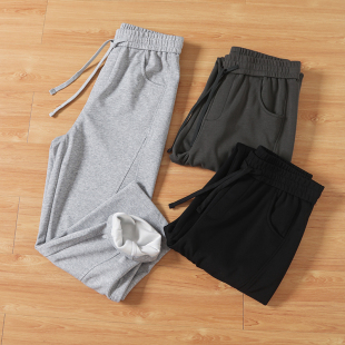 客供针织棉 男运动休闲直筒卫裤 基础百搭 新款 秋季 ODM公司单