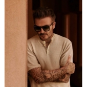 高奢意式 亨利领男短袖 亚麻镂空针织 老钱风 夏季 男士 半袖 T恤