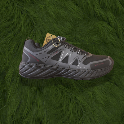 出口单！科技旋钮！飞织透气鞋面！户外登山徒步休闲鞋减震运动鞋