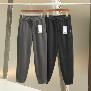 秋冬直筒束口运动卫裤 500克重 男士 加绒加厚 甄选新疆精梳棉