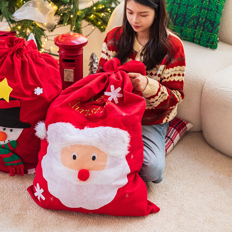 圣诞节装饰大号圣诞礼物袋道具