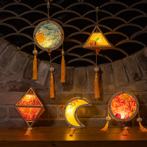 新年粽子灯笼手工材料包古风