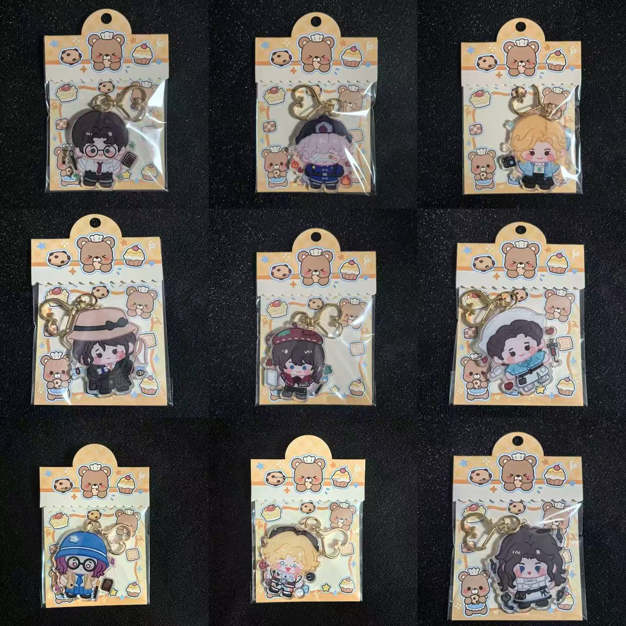 第五人格园丁囚徒杰克钥匙扣挂件