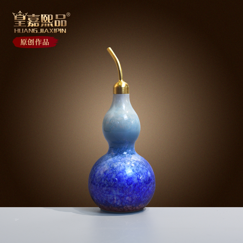 纯铜葫芦摆件福禄送礼艺术品
