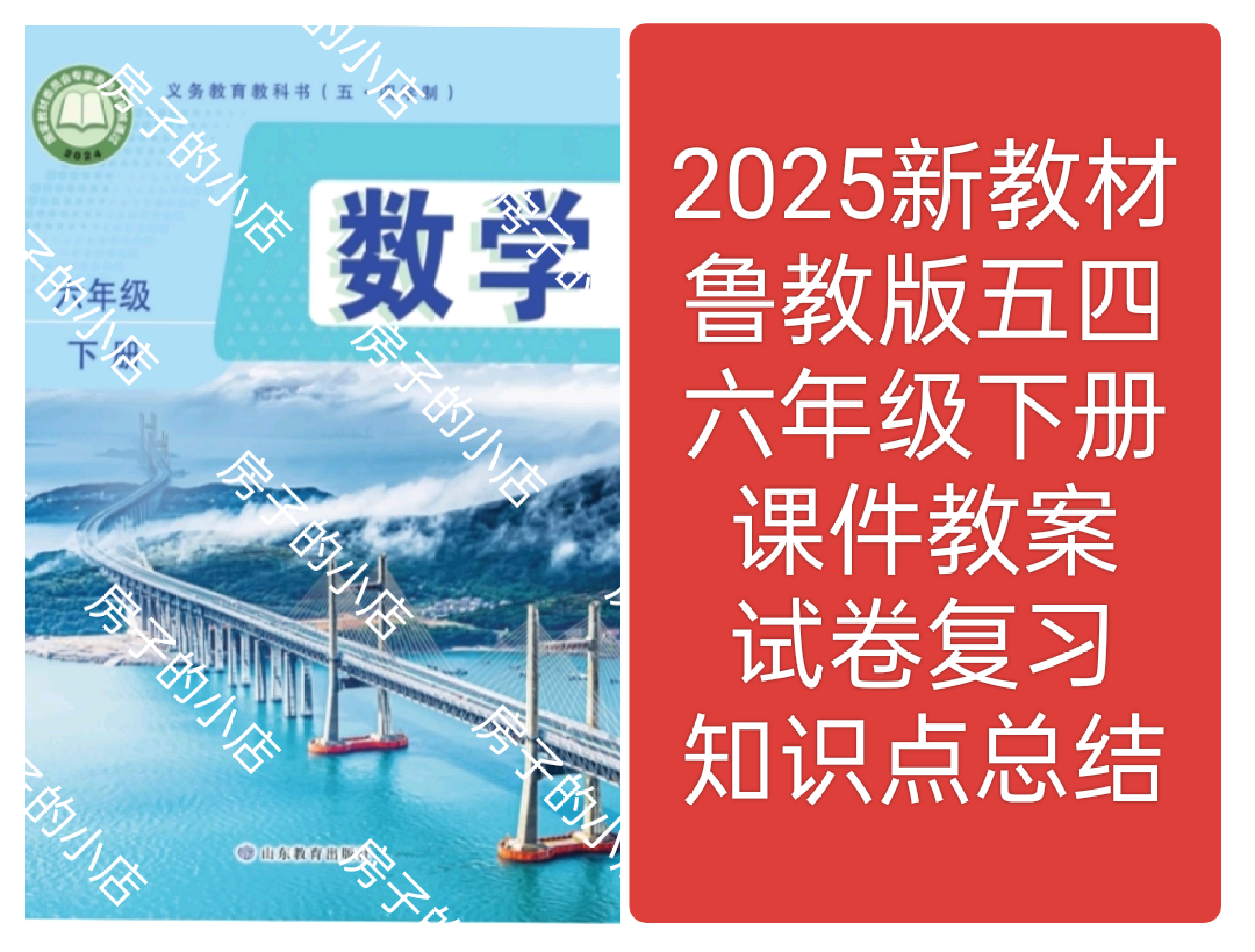 2025新教材鲁教版五四制数学六年级下册课件教案试卷