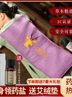 家用电加热粗盐热敷包康草堂腰部