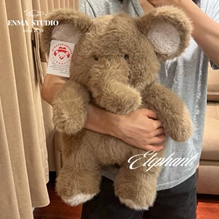 ENMA 可爱儿童玩具可可象毛绒玩偶大耳象公仔节日礼物 STUDIO正版
