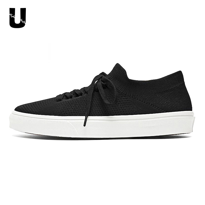 U系列休闲板鞋男士（针织系列）