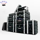 ABS功放机柜abs塑料航空箱演出箱KTV家用话筒箱接收机箱效果器箱