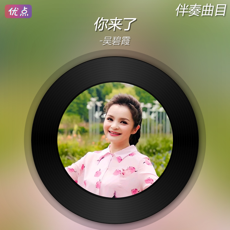 《你来了》吴碧霞 伴奏 原版高清伴奏音乐mp3