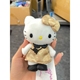 中古旗袍hellokitty公仔可爱kt毛绒玩具凯蒂猫玩偶书包背包挂饰