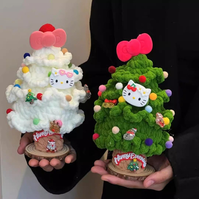 hellokitty圣诞树某书同款可爱小礼物成品桌面摆件送女友节日高级