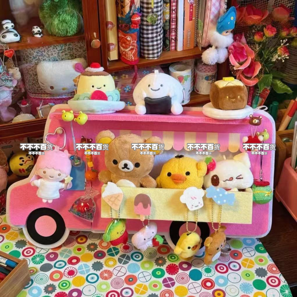 新款手作复古日式卡通车毛毡墙面房间装饰免打孔甜品车公仔收纳,文具电教/文化用品/商务用品,软木板/照片板/毛毡板,淘宝优惠券,粉丝福利购,淘宝优惠卷