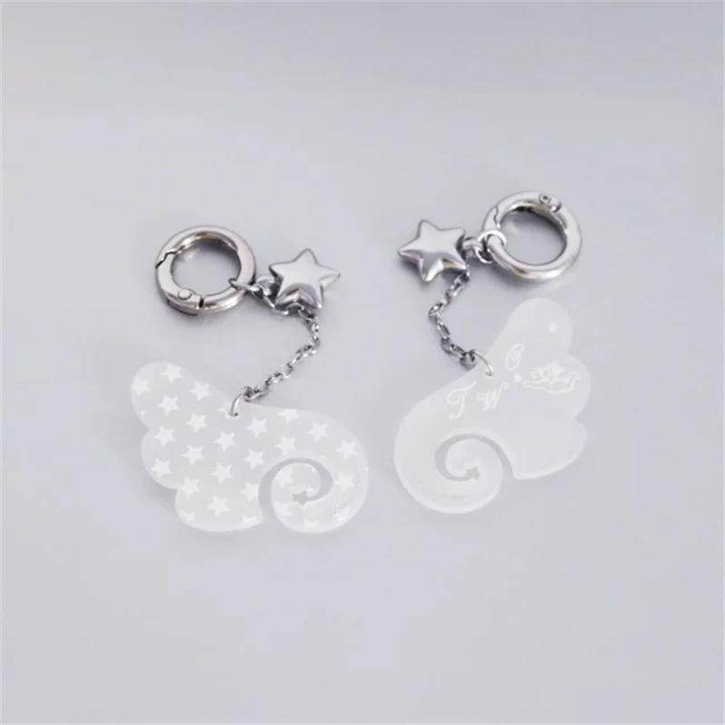 新款韩国小众天使翅膀钥匙扣挂件ins创意包挂件高颜值钥匙扣挂链,服饰配件/皮带/帽子/围巾,包挂件,淘宝优惠券,粉丝福利购,淘宝优惠卷