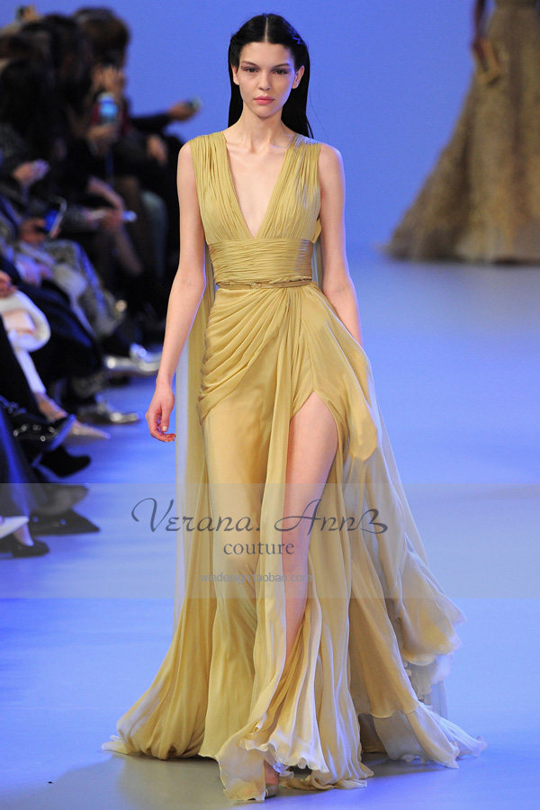 「VA」ElieSaab 明星同款结婚年会新款高级定制晚礼服