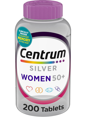 美国洛杉矶直邮Centrum Silver 女性多种维生素用于50岁以上女性