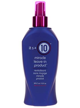 美国洛杉矶直邮It's a 10 Haircare奇迹免洗护发素增加光泽和丝滑