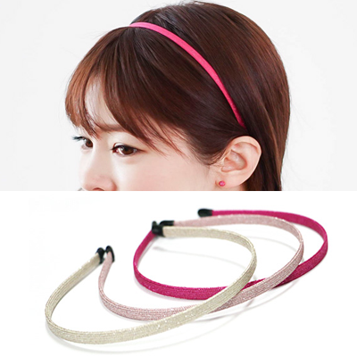 韩国进口饰品金银丝发卡