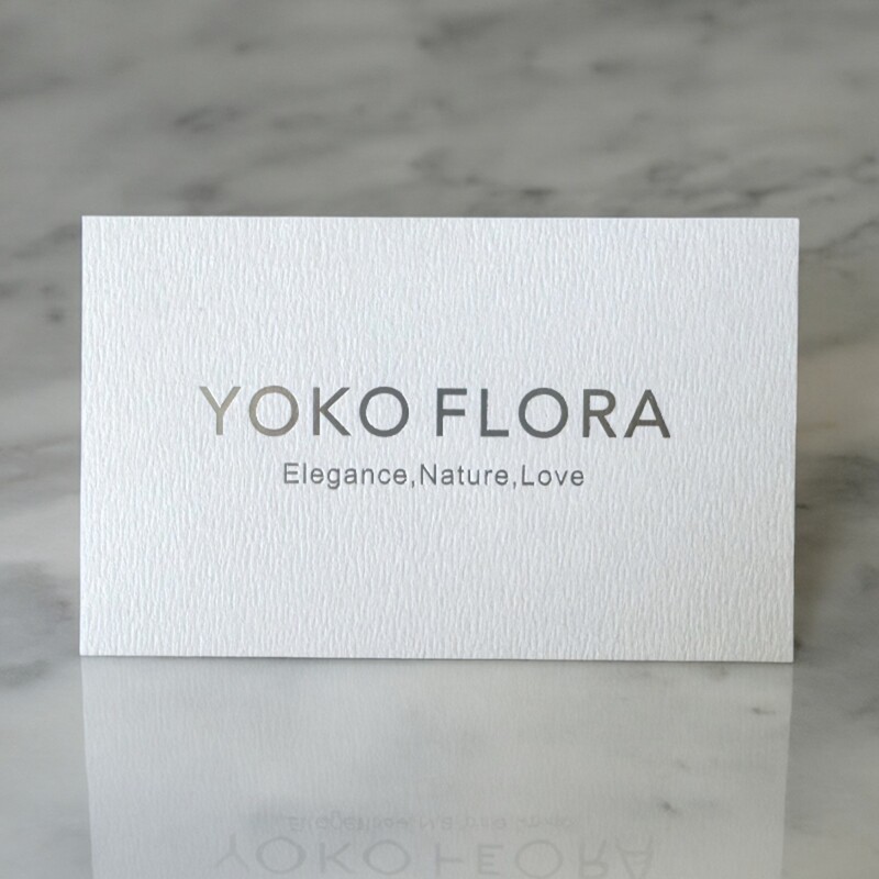 2026年新款烫银卡片定制花店高级感特种纸贺卡设计定做蛋糕甜点烘焙售后感谢卡温馨提示卡纸制作包邮