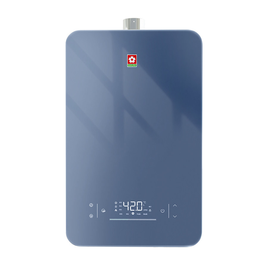 樱花13q808a燃气热水器洗澡家用厨房防冻天然气16l恒温零冷水瀚海