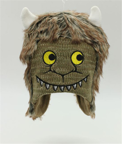 WHERE THE WILD THINGS ARE怪兽家园针织帽 野兽国出没的地方帽子