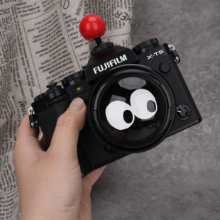 斜眼相机镜头热靴盖适用佳能R50富士XT50XM5尼康Z30索尼ZVE 10等