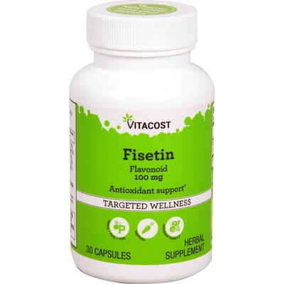 Vitacost非瑟酮精华Fisetin30粒
