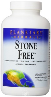 大瓶美国Planetary Herbals Stone Free结石清820mg180粒顺势天然