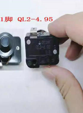 冰箱展示柜压缩机配件QL2-4.95重锤 一插脚 启动器热保护器