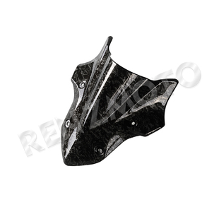 适用于KAWASAKI川崎16-19年Z900改装前挡风玻璃风挡镜片面碳纤维