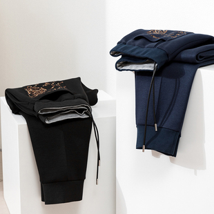 BLT版 休闲裤 9400 双面异色丝光工艺空气层卫裤 秋冬男士 限量福利