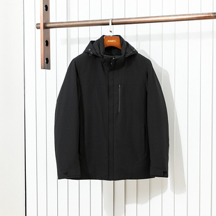 皮草派克服男士 比羽绒更暖 男士 冬季 大衣尼克服皮草外套 奢华皮草