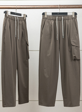 活力前行 东丽Activeskin 夏季男城市机能户外休闲裤宽松薄工装裤