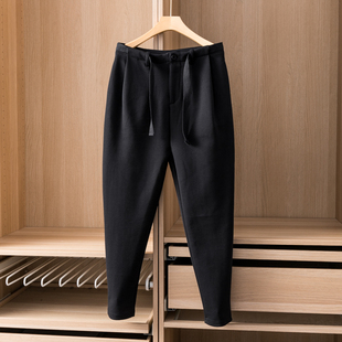 百搭潮流休闲裤 线下890元 秋冬时尚 高垂高克重男装 杭派极简风