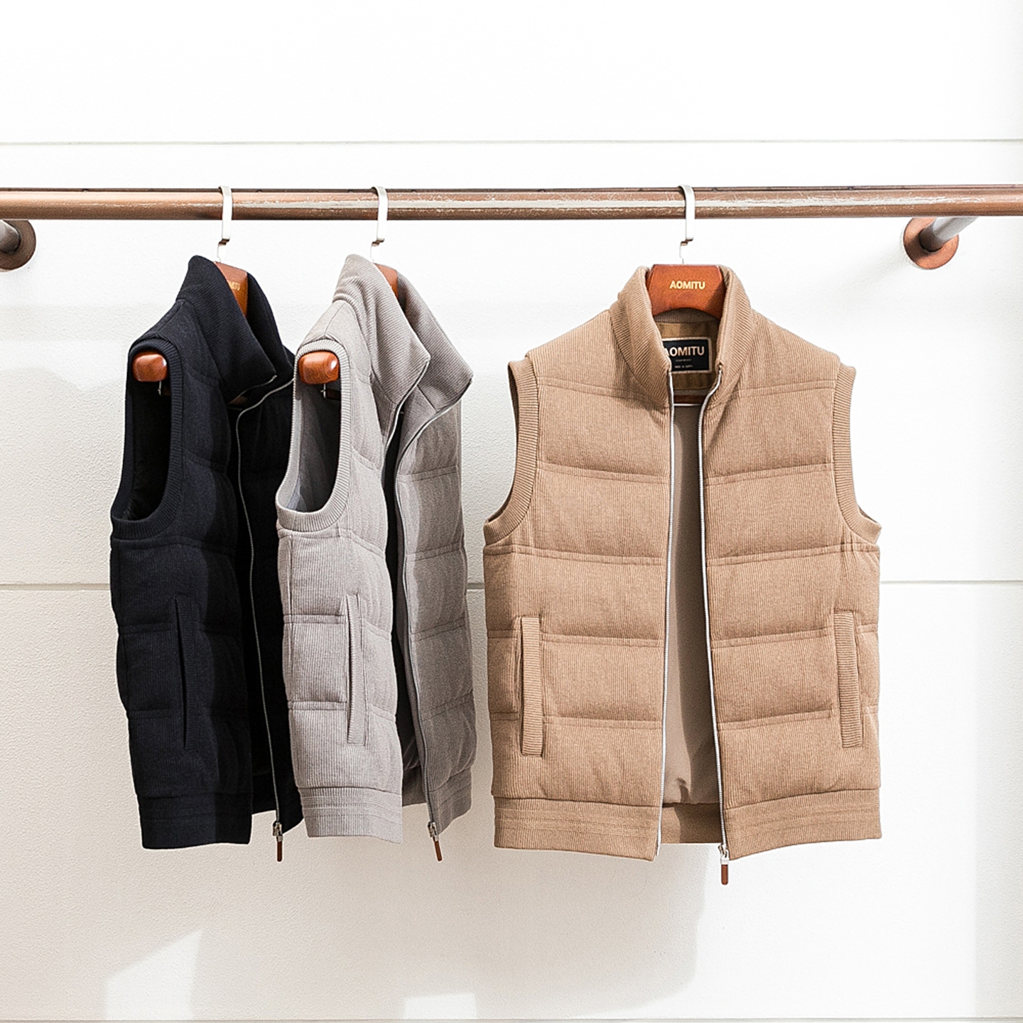 AomituBC版25300老钱风羽绒马甲