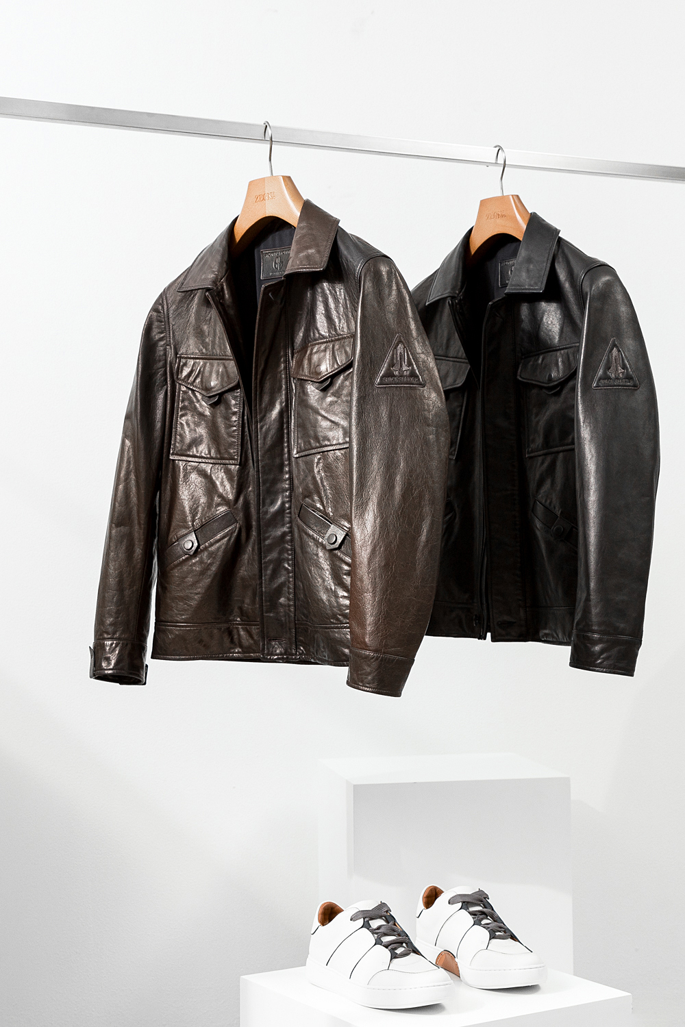 商务休闲户外皮衣夹克外套