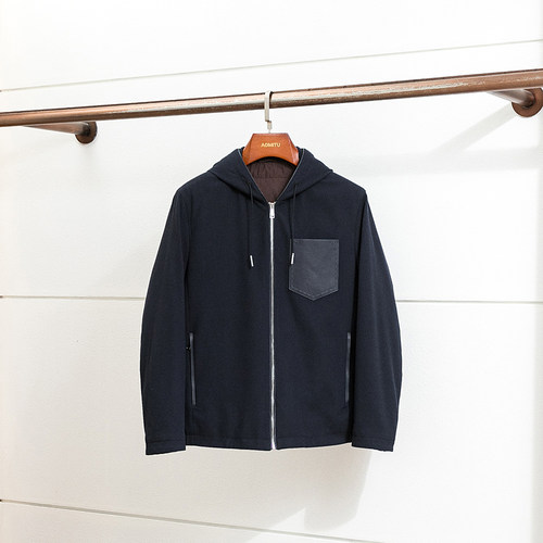 AOMITU泷定时装料冬季短款鹅绒服