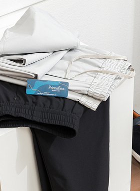 轻盈如风 舒适随行东丽Primeflex™春夏男超轻透气高弹运动休闲裤