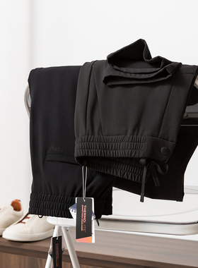 Thermolite/轻暖自在 秋冬男士商务休闲裤简约百搭运动休闲卫裤男