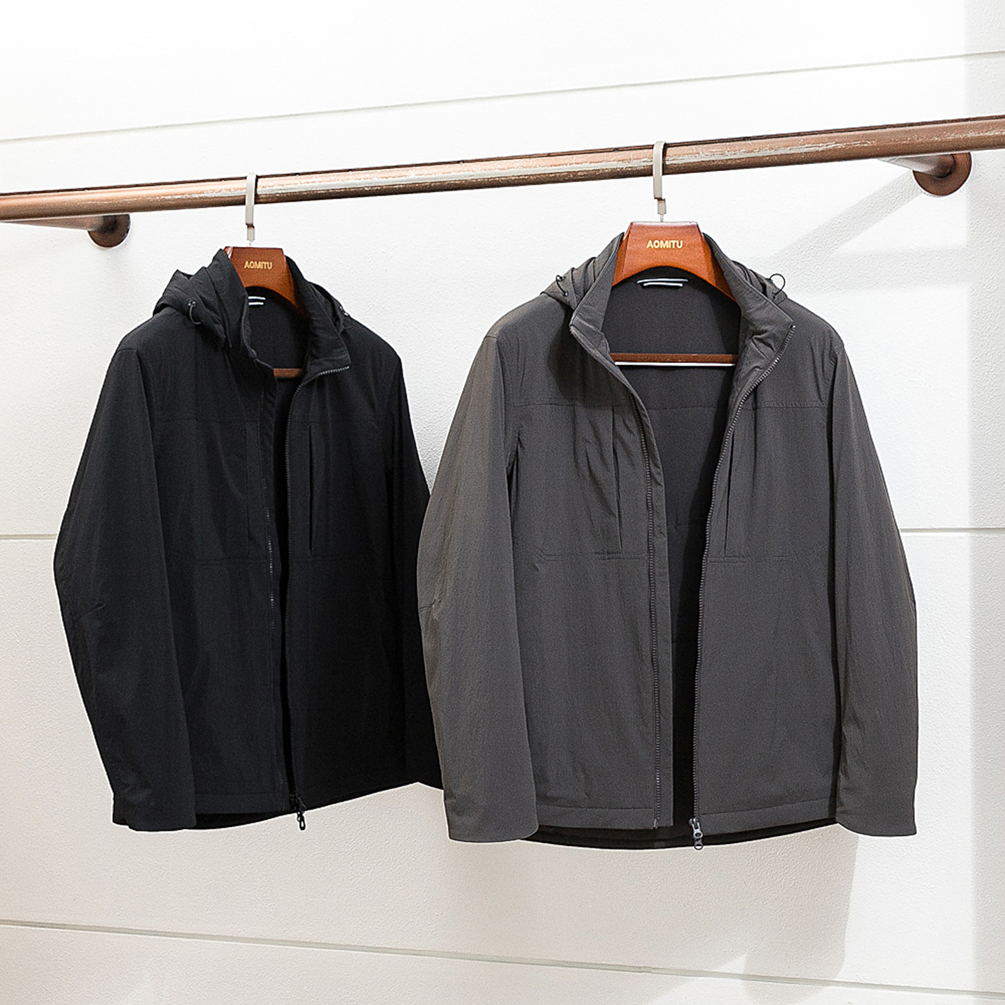 N系轻暖进阶山羊绒填充男士棉衣